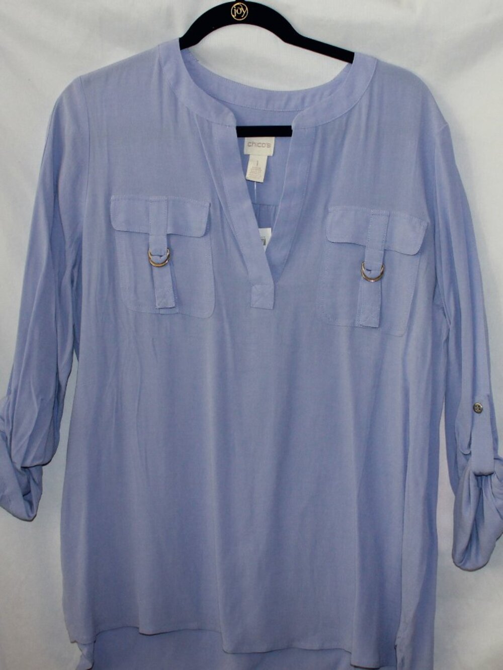 Chico's Utility Vibe Genevieve Top